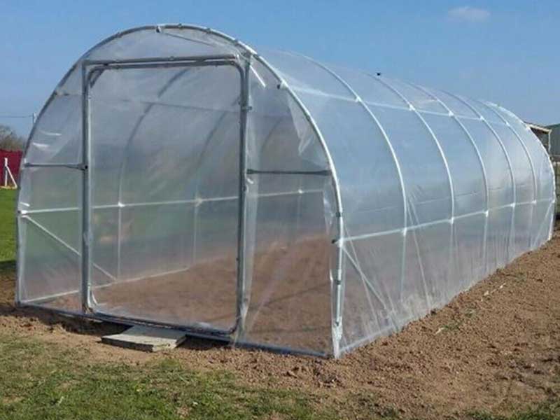 Greenhouse plastic cover