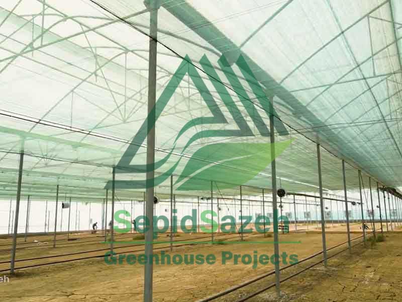 Implementation of greenhouse plan of Aqhesar village